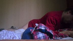 Stripetease with cumshot