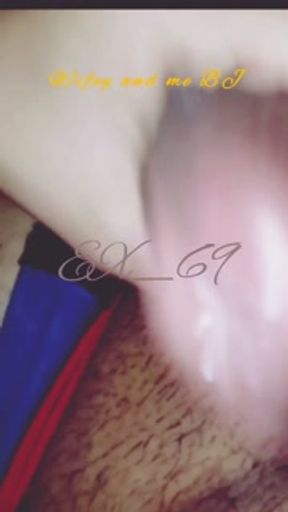 MMF Hubby vs AFAM Blow job by wifey strugle si wifey sa laki nang tarugo ni Afam😋