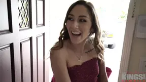 Older starlet Dani Blu gives attitude before casting