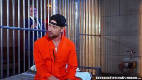 Horny Dale Savage pounds Drew Dixon and fists his tight hairy hole