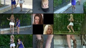 Anthonia & Dee One Shoe Hopping Help (in HD 1920 X 1080)