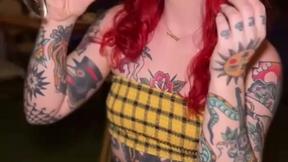 Letting Loose Her Naughty Side With All Natural Loveless