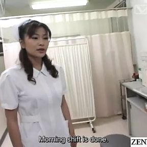 Japanese hospital breast exam day for new employees