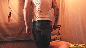 FleshPotFilms: Master Aaron Ass Pounds Sub Jerry Dubois Hard And Deep