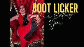 Cock-Obsessed Goon Learns His Place As My Boot Licker