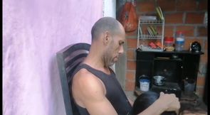 I Fuck My Stepmother in the Patio of the House While She Is Alone and I Give Her a Valentine's Gift