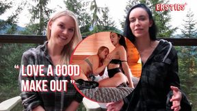 Curvy Beauties Dive into Passionate Threesome Desire