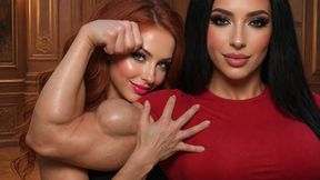 The Fitness Gala Dinner Girls Bicep Worship Fantasy Video