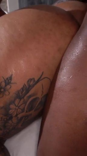 Captivating moment from &quot;Big dick plumber fucks his super ass client in the shower - Alejandra Garcia &amp; Xander Black&quot;