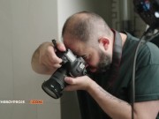 Koby and Sam Nude Photoshoot - On Set with The Boy Project