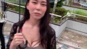 Big Boobs Asian Amateur Fucking and Blowjob Video - Natural Busty Japanese Porn Star