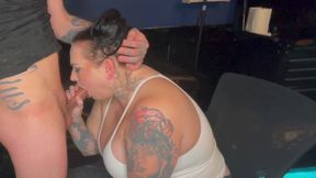 Thick and curvy tattooed MILF gets a hardcore fucking