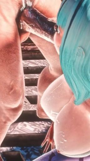 Unforgettable moment from &quot;Morrigan Aensland in the Electron Temple (Part 3) Animation&quot;