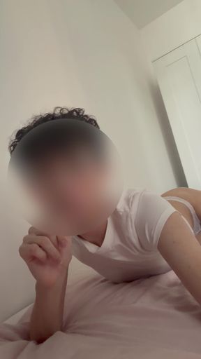 POV: teen femboy is sucking u off