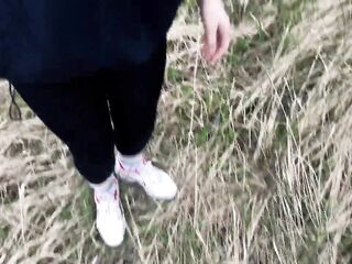 Screw and Suck in a Public Park Wife LeoKleo