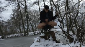 Cold Lake Jerking off