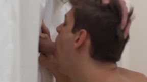 Mormon boy spitroast during ritual threesome
