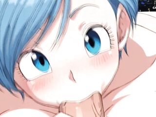 Bulma's Flawless Lips Wrapped Around His Weenie – Sluggishly, Deeply, Passionately - AI Generated