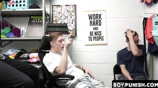 Boypunch.Com - Intense Spanking And Anal Fisting For Teenage Twink By Older Men