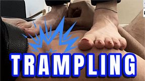 TRAMPLING : Foot worship - Domination - Foot licking - Foot cleaning - Barefoot - Foot Fetish - Feetgirl - French Feet