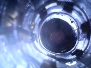 Cumming inside my fleshlight (internal view)