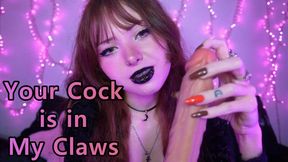 Your Cock is in My Claws - JOI, Nail Fetish, CBT 720p mp4