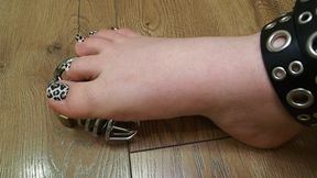 Silent Power: The Foot on the Chastity Belt