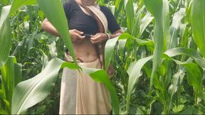 My real sister-in-law &mdash;  the elder brother's housewife &mdash;  had been asking for many days to make a mare in the open forest field and leave it &mdash;  today I told my sister-in-law to farm maize in the open forest