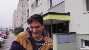 CZECH HUNTER 484 - Handsome Guy Goes Gay For Some Extra Cash