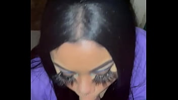 gobbling my neighbor outside while his gf is inside