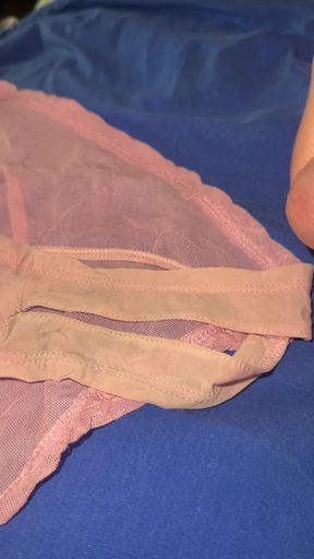 Cum on wife's panties 48