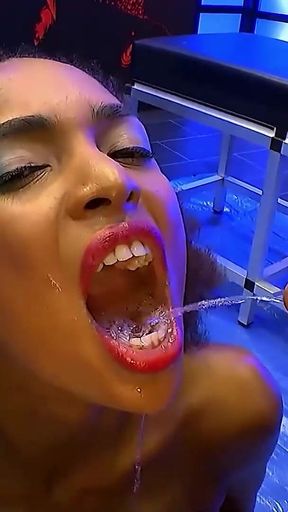 Sexy Ebony Takes Multiple Cocks and Fucks
