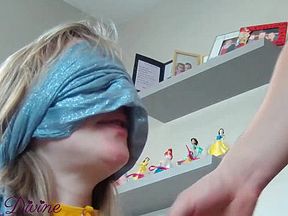 A French slave blows and gets her big ass fucking. French Amateur Nini Divine