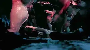 Lara Croft Impaled by Giant Troll Cocks in Steamy Hentai Adventure