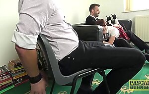 Horny Redhead milf Succulent Cherri gets double penetrated