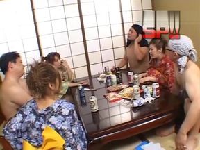 Chubby Japanese Gentlemen&#039;s Club: Three muscular blokes&#039; wild dating show