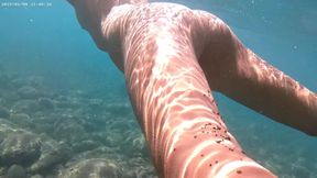 Underwater Masturbation Exhibitionist Girlfriend