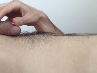 Frenulum Stimulation with Giant Cumload
