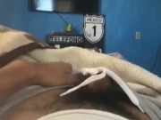 my hard dick in the morning, mi pene en camara lenta. rico