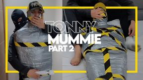 Tonny Mummie - Part 2 (1080p) Gay Bondage - Gay Domination - Mummification - Tape Bondage - BDSM