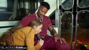 Beautiful Jason Luv and Lena Reif - riding movie - Blacked Raw