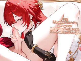 Shemale hentai Kafka shares u with her ally - Futanari, Feet, Breathplay and greater quantity - NovaJoi