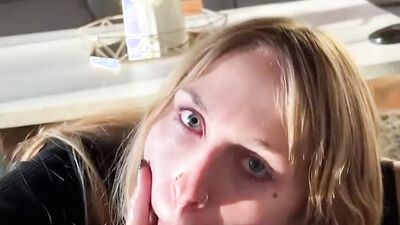 Tattooed Blonde Gal Angel Youngs Gets Fucked After A Romantic Date