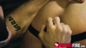 Innocent Cazden Hunter agrees to indulge in a wild hot shaft play with strangers