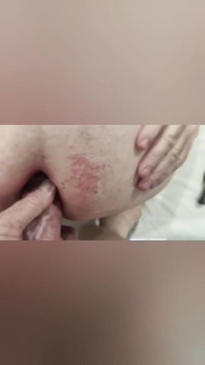 Captivating moment from "Making use of a sub slut"