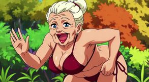 Ai Babes Outdoor Cleavage Tease