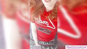 'Fierce ginger dominatrix whips raw anus into submission!'