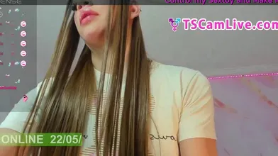 Latina He-she Live On Webcam: Irresistible Hulky Shafts