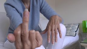 Elegant Summer Hands and Long Fingernails, Presented by Lady Victoria Valente