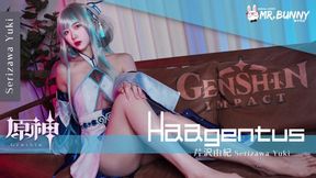 Fucked by Mr Bunny's thick cock&#x1F32D; while cosplaying as Teyz's TZ-150 babe